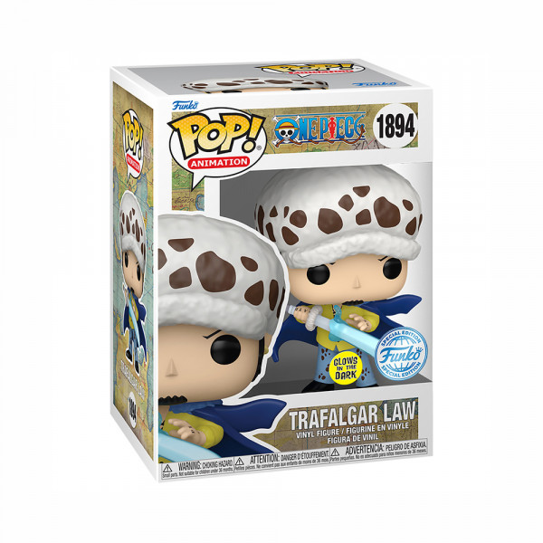 Funko POP! One Piece: Trafalgar Law (1894) (Glows in the Dark)
